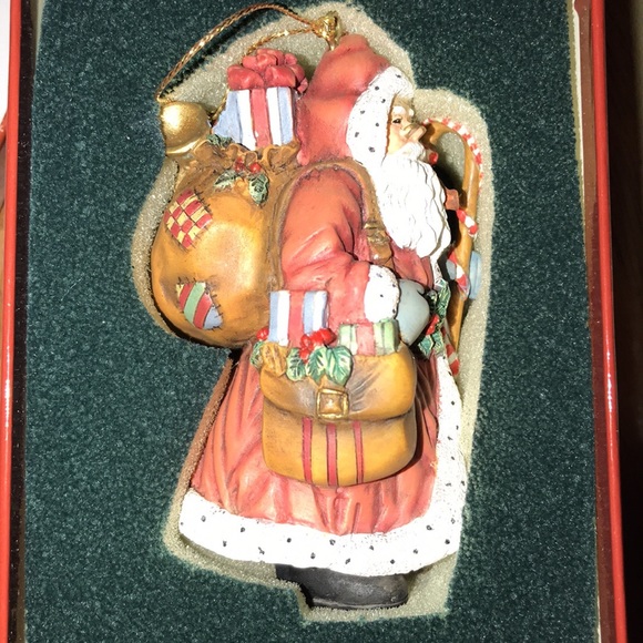 Vintage Lang Santa Ornament - 1998 - Picture 5 of 8